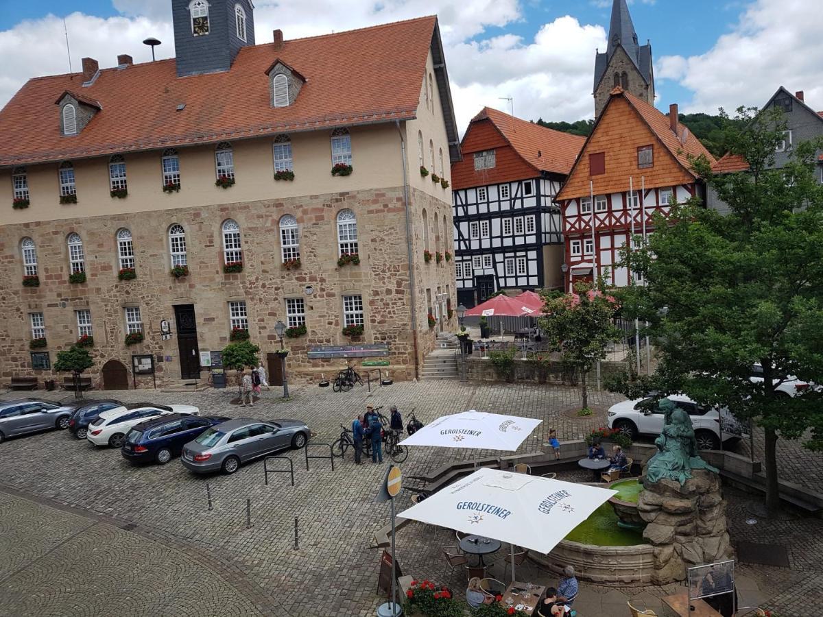 Spangenberg Ferienwohnung Historischer Marktplatz מראה חיצוני תמונה