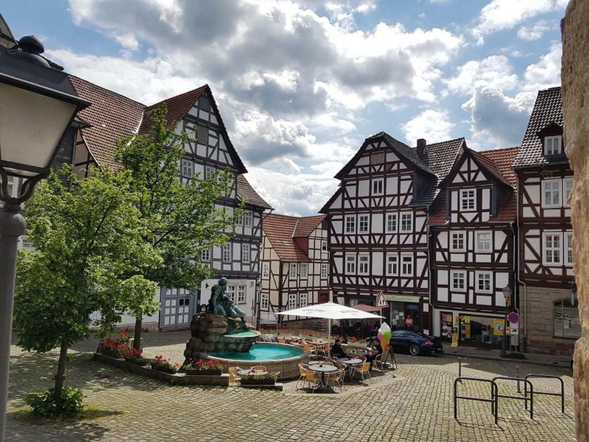 Spangenberg Ferienwohnung Historischer Marktplatz מראה חיצוני תמונה
