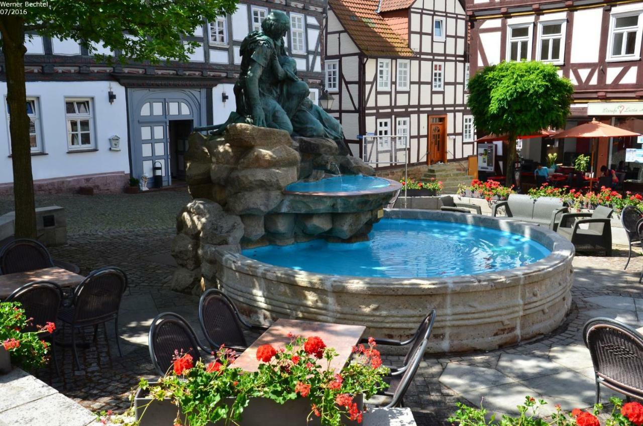 Spangenberg Ferienwohnung Historischer Marktplatz מראה חיצוני תמונה