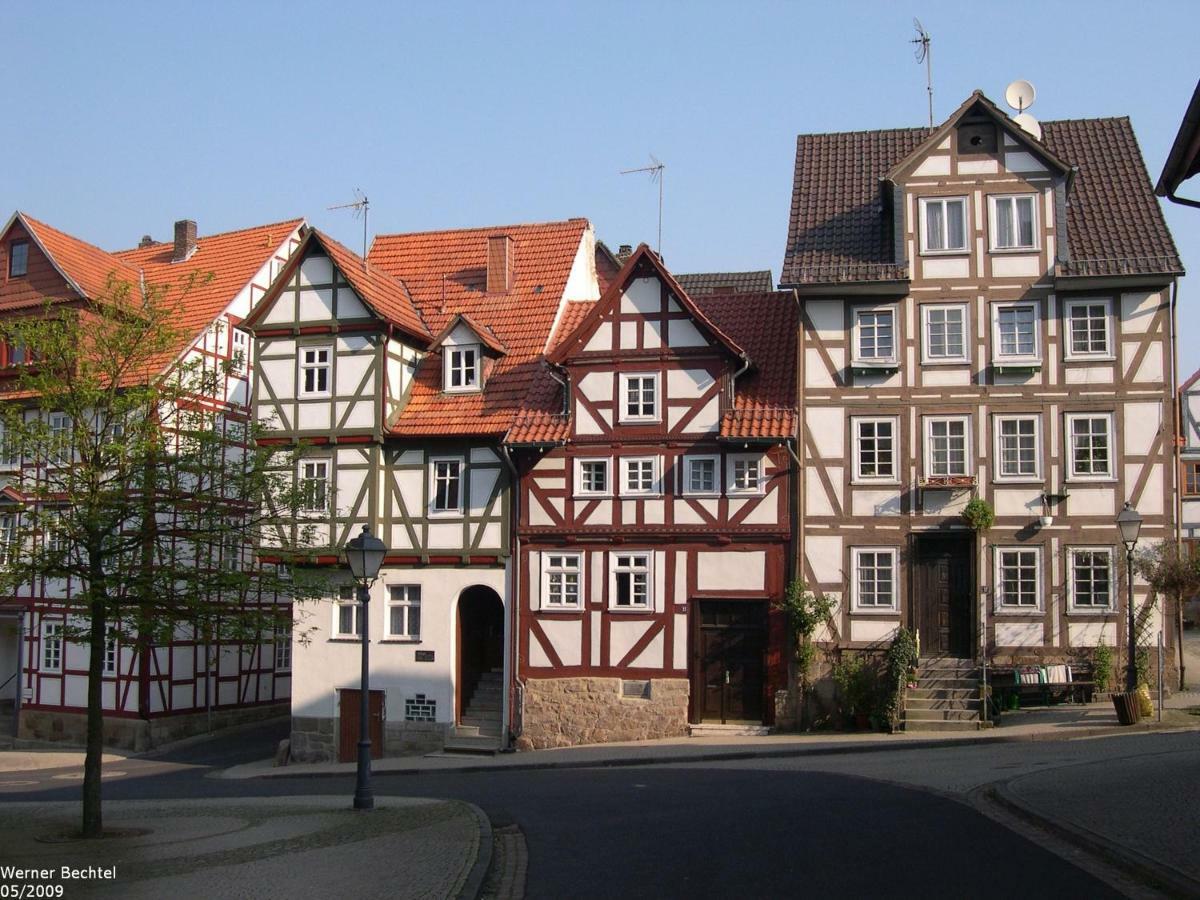 Spangenberg Ferienwohnung Historischer Marktplatz מראה חיצוני תמונה